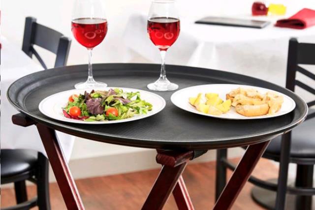 Rental store for Black 24 Serving Tray in Fresno CA
