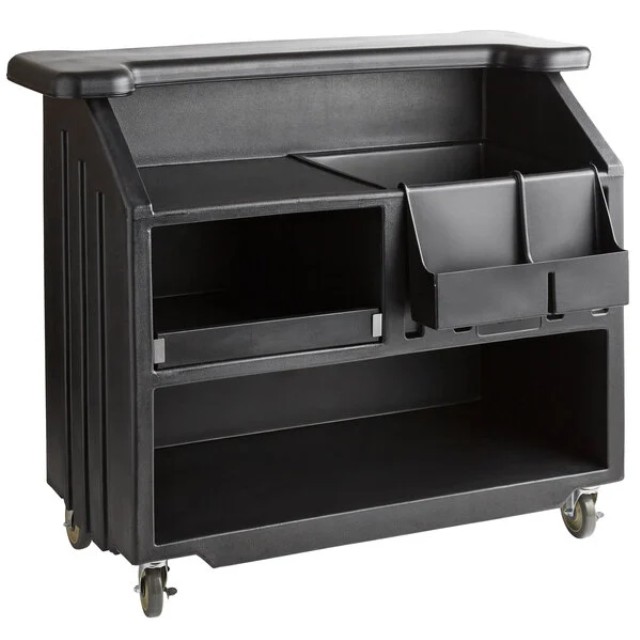 Rental store for 5 Black Cambro Portable Bar in Fresno CA