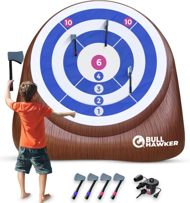 Rental store for Inflatable Giant Axe Throwing Game in Fresno CA