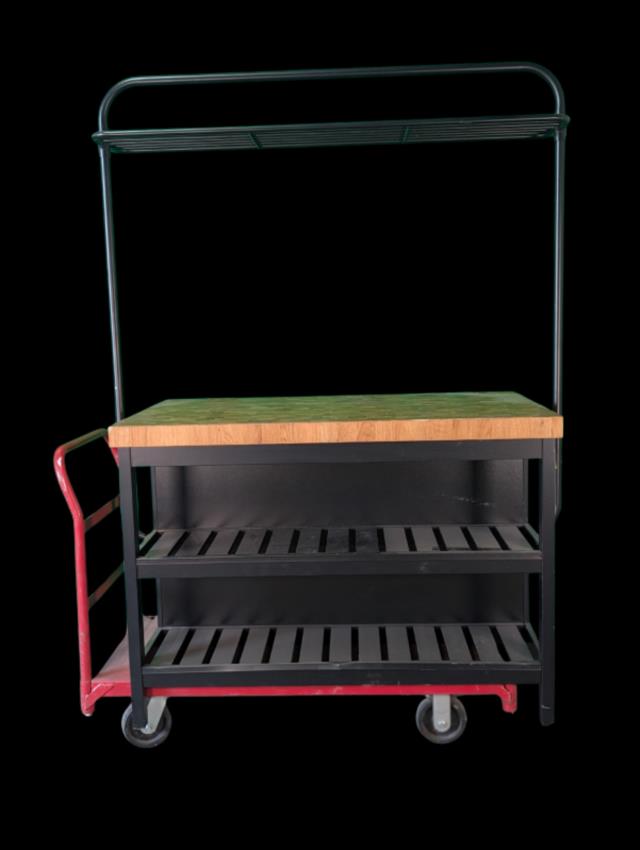 Rental store for Table, Butcher Block Island W  Rack in Fresno CA