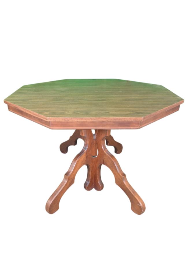 Rental store for Table, Faux Wood Octagonal in Fresno CA