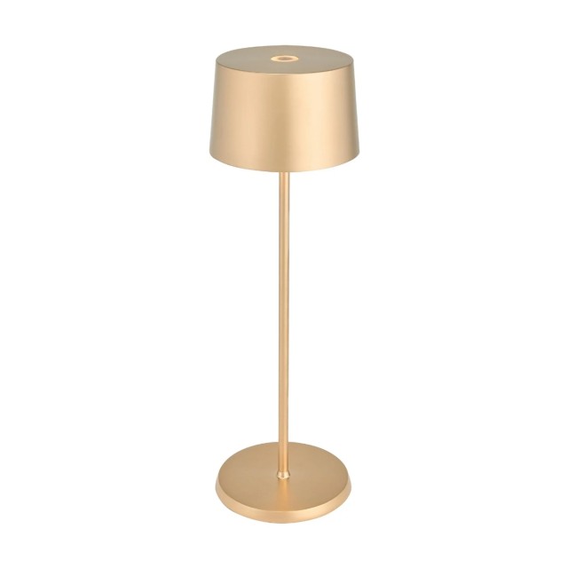 Rental store for Poldina Table Lamp Gold in Fresno CA